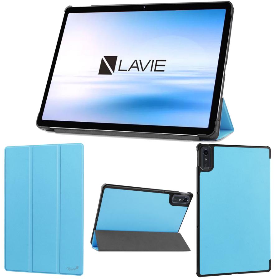 wisers 保護フィルム付き タブレットケース NEC LAVIE Tab T11 T1175/FAS PC-T1175FAS 11.5インチ 専用 超薄型 スリム ケース カバー [2023 年 新型] 全7色｜wisers1｜05