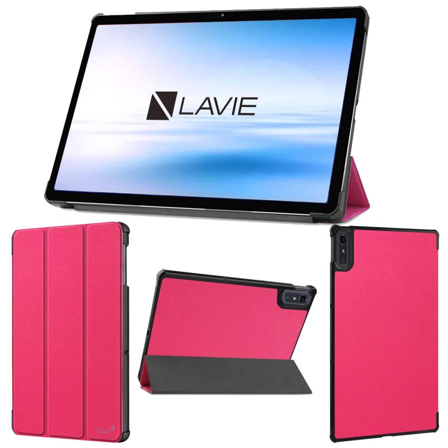 wisers 保護フィルム付き タブレットケース NEC LAVIE Tab T11 T1175/FAS PC-T1175FAS 11.5インチ 専用 超薄型 スリム ケース カバー [2023 年 新型] 全7色｜wisers1｜06