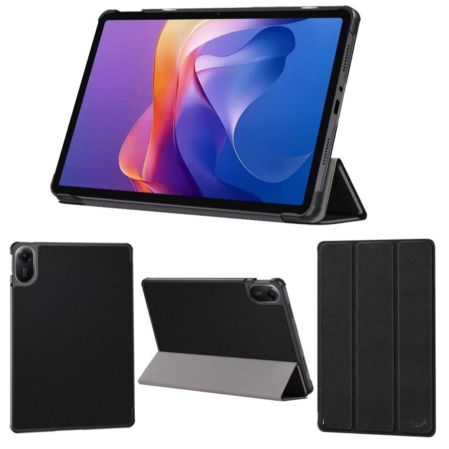 RedMi pad se未使用、ケース付き、フィルム付き Xiaomi Redmi Pad 2 11型 SE ケース 7 6 Pro ソフト POCO Pad