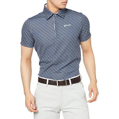 熱い販売 Srixon スリクソン 半袖シャツ Ll 日本 Nv00 メンズ Rgmpja03 スリクソン 日本サイズ2l相当 ネイビー シャツ カジュアルシャツ