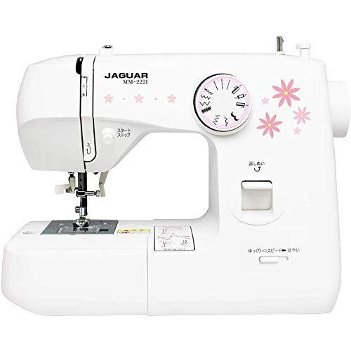 高知インター店 Jaguar 電動ミシン 簡単操作のコンパクトミシン ワイドテーブル付き Mm 222i N T ボタン操作タイプ 60 Off Homeofmalones Com