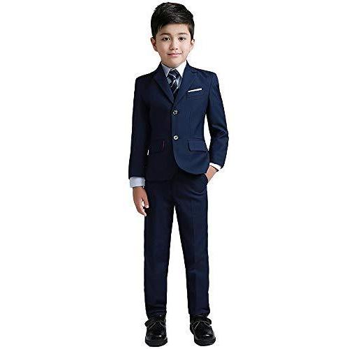 Yuanlu ボーイズフォーマルスーツ 子供用スーツセット 子供服 男の子 子供正装 ジャケット シャツ ベスト ネ A B07vhyqmkn ワイズセレクト 通販 Yahoo ショッピング