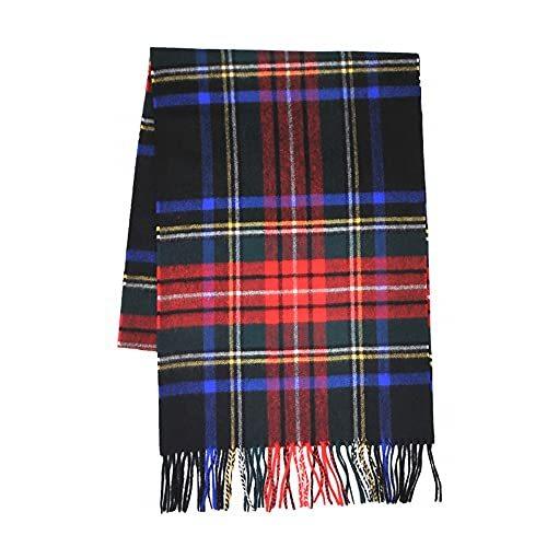 国内外の人気 並行輸入品 ジョンストンズ カシミア100 Johnstons ジョンストンズ スコットランド製 大判チェ レディース兼用可能 メンズ マフラー 財布 帽子 ファッション小物 Smssvg Org