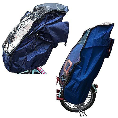 新発売 ケイ ララ ケイ ララ 自転車 チャイルドシートレインカバー 前後セット ネイビー 自転車カバー 子供乗せ レインカバ 自転車 アクセサリー