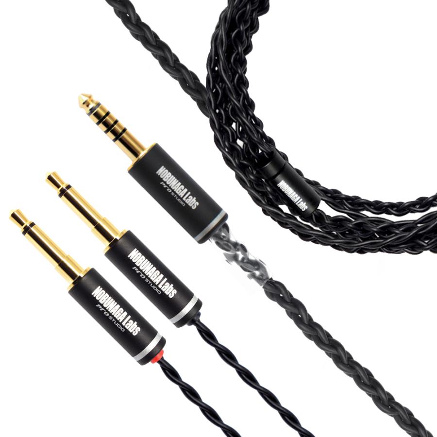 ノブナガラボ　霧降　豪　NOBUNAGA LABS 霧降 (きりふり) ：NOBUNAGA Labs Advance：【4.4mm5極バランス /3.5