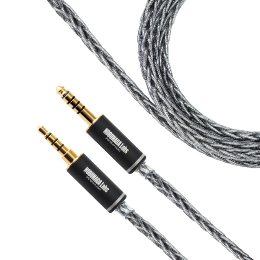 NOBUNAGA Labs ヘッドホンケーブル 華厳 4.4mm5極バランス対応 Amazon.co.jp: NOBUNAGA Labs ヘッドホンリケーブル 華厳 (けごん