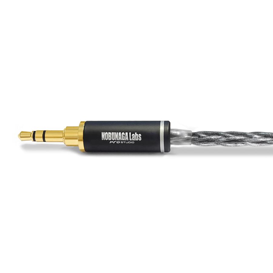 【直販限定】洌(れつ)：NOBUNAGA Labs COMBINE：3.5mm3極ステレオミニプラグ対応FitEar専用リケーブル：銅銀合金導体_2