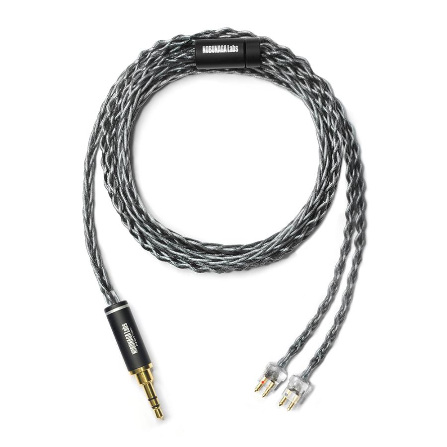 【直販限定】洌(れつ)：NOBUNAGA Labs COMBINE：3.5mm3極ステレオミニプラグ対応FitEar専用リケーブル：銅銀合金導体_4