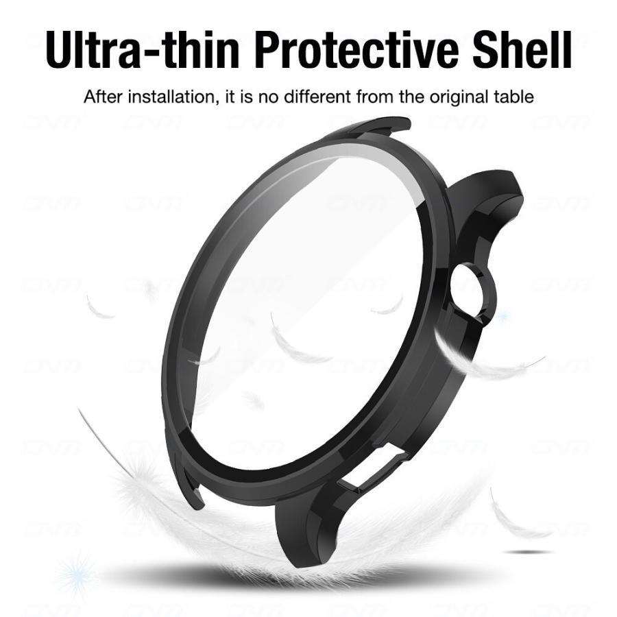 AmazfitGTR4 gtr 4フルカバレッジバンパーガード + 9 9hプレミアム強化ガラスケースカバー 202308101837