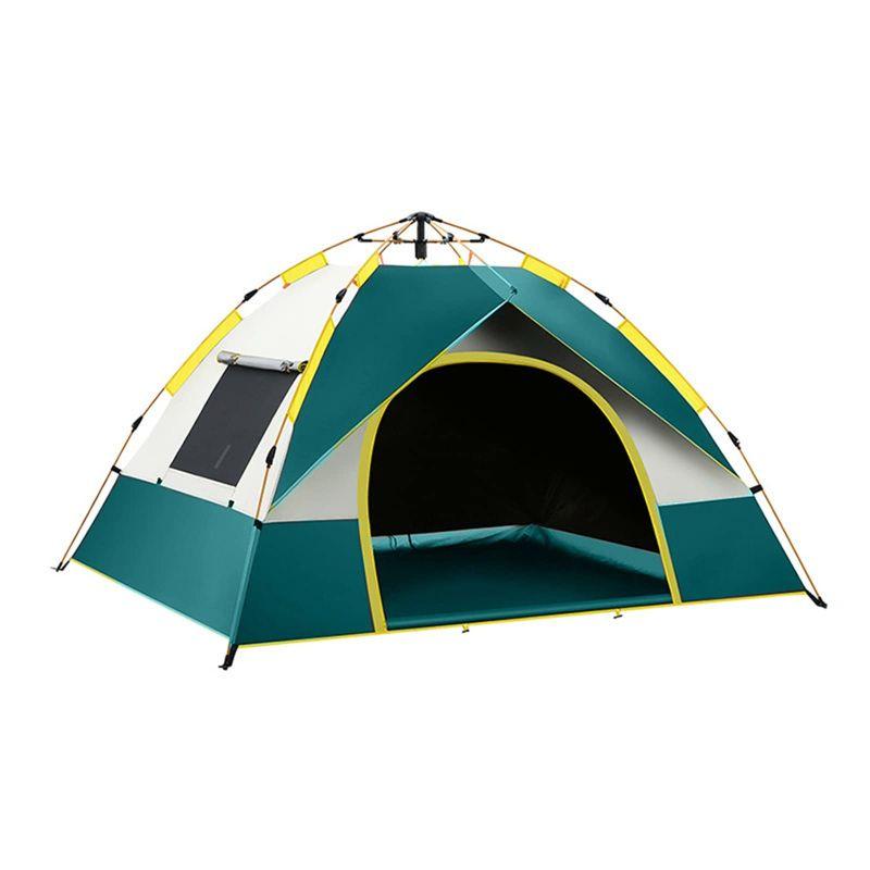 テント 2人のファミリーテントのためのポップアップインスタントセットアップ換気防水テントキャンプハイキング登山用ウルトラライトポータブルテン
