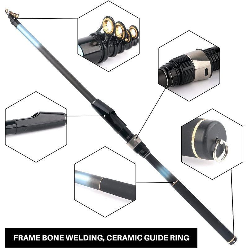 驚きの値段で シーバスロッド エギングロッド 釣竿 投げ竿 釣り竿 釣り具 初心者用 サビキ 超軽量 カーボン 携帯型 釣り入門 釣竿セット 2 7 3m シーバスロッド Www Theopengate Org Il