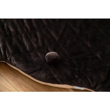 AZUMAYA(東谷) 中に入れる ラグ マット ブランケット フロアクッション