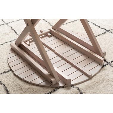 AZUMAYA(東谷) フォールディングテーブル Lサイズ 折りたたみ ホワイト