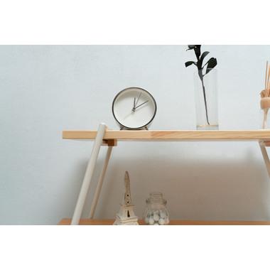 AZUMAYA(東谷) オープンラック 3段 木製 スチール脚 ホワイト｜NIT-11WHの画像