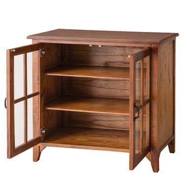 AZUMAYAティンバーキャビネット 楽天市場】AZUMAYA(東谷) キャビネット 天然木 ミンディ ガラス扉付き