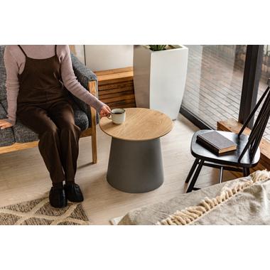 AZUMAYA(東谷) ラウンドテーブル Sサイズ ホワイト｜PT-990WH