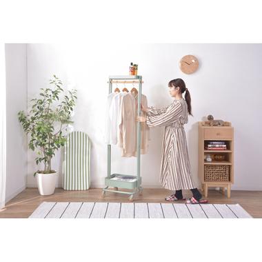 【人気商品】AZUMAYA ハンガーワゴン PW-55WH 東谷(あずまや) ハンガーワゴン ホワイト PW-55WH【メーカー直送品