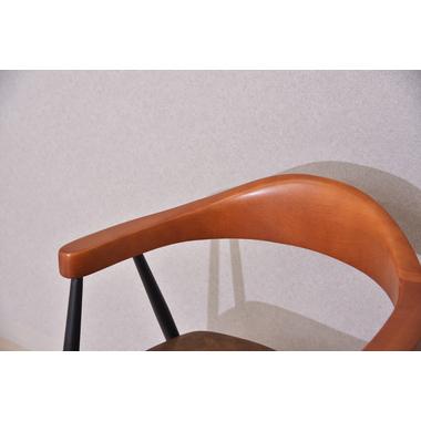 AZUMAYA(東谷) アームチェア ダイニングチェア 天然木 ソフト