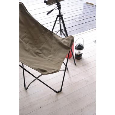 AZUMAYA(東谷) フォールディングチェア 折りたたみ スチール脚