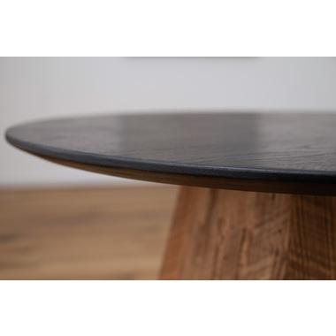 AZUMAYA(東谷) ラウンドテーブル Sサイズ サイドテーブル 北欧 木製 古材 パイン 天然木化粧合板 オーク 丸 円形 | WE-881｜wishop02｜07