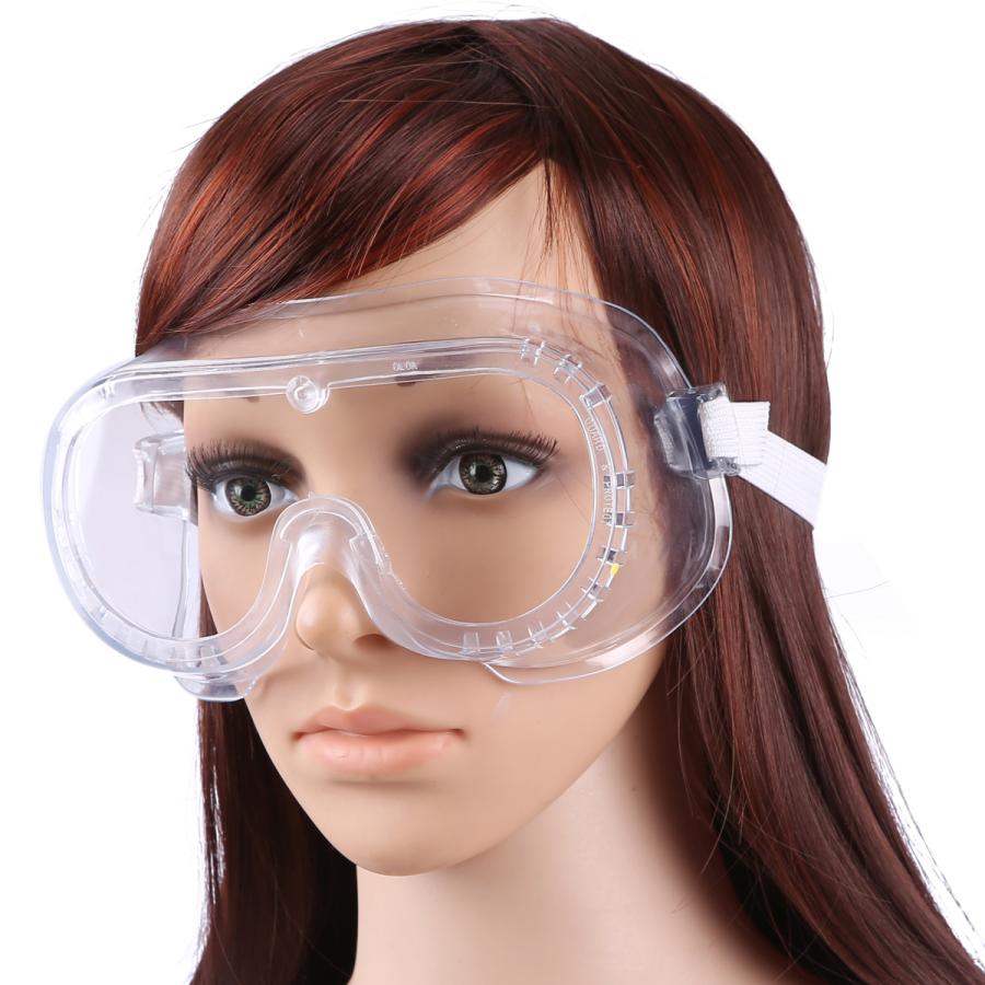 【3個】 保護メガネ 安全ゴーグル 医療用 眼鏡の上から着用 コロナウイルス 花粉症 眼鏡併用 対策 飛沫感染 歯科医院 オーバーグラス 曇り止め 防塵 防水|wismart|12