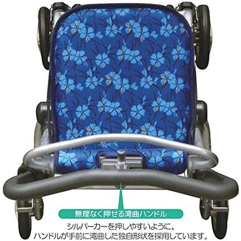 シルバーカー スイートIII なでしこ紺 須恵廣工業 楽天市場】シルバーカー スイート3（全4色）ミドルタイプ 須恵