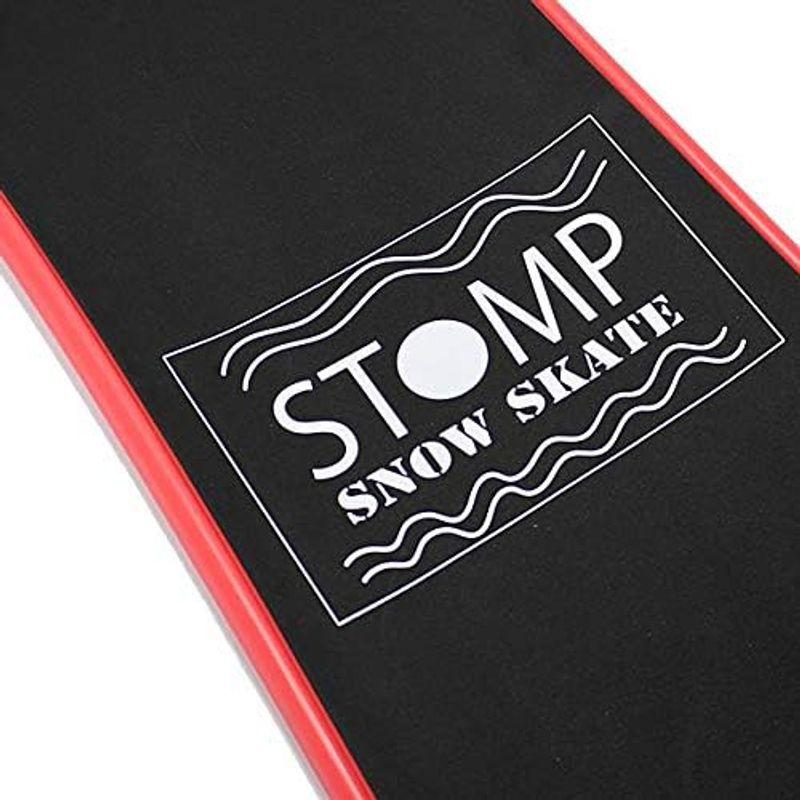 stomp スノースケート STOMPボードライド 80.5×23.5cm レッド