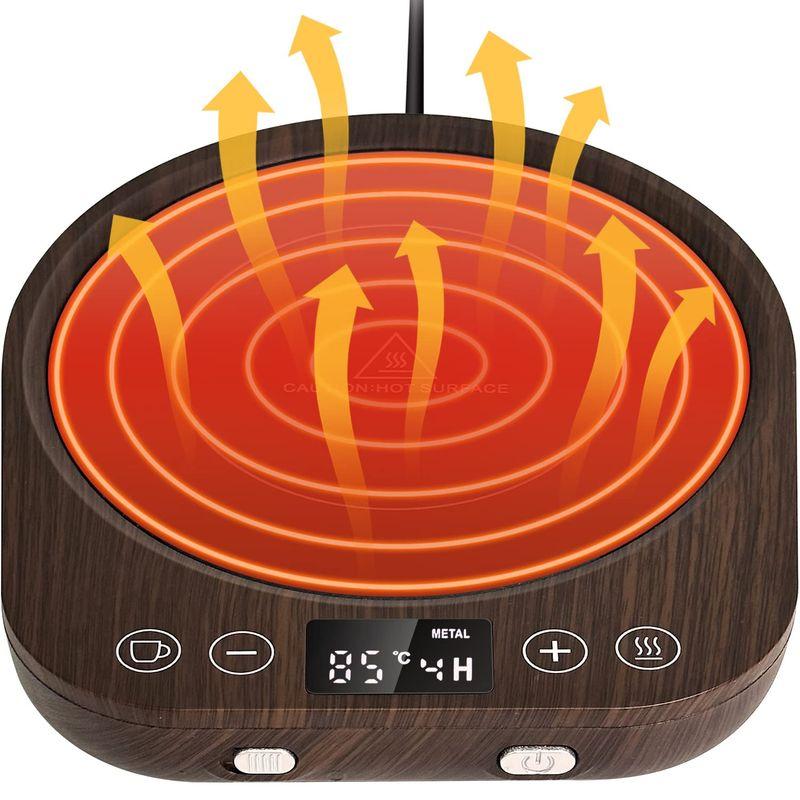 CEROBEAR カップウォーマー2023年新登場・9段温度設定・最高85℃コーヒー保温コースター コップ保温 加熱コースター 重力センサー