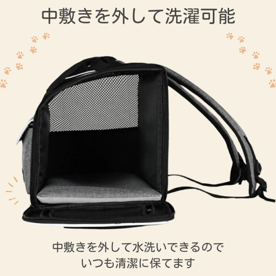 新品 小型犬 キャリーバッグ 軽量 通気性 折りたたみ お出かけ 旅行 ペットキャリーバッグ リュック型 折りたたみ 軽量 通気性抜群 犬 猫