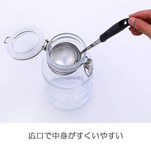 星硝(Seisho)セラーメイト 密封瓶 保存容器 0.5L ガラス 日本製 220001｜wisterialal｜02