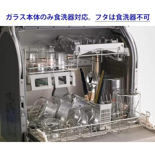 iwaki(イワキ) 耐熱ガラス 保存容器 グリーン 7個セット パック&レンジ PSC-PRN-G7｜wisterialal｜06