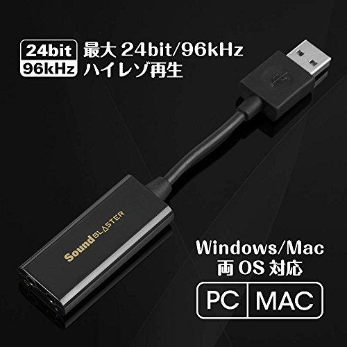 クリエイティブ・メディア Creative Sound Blaster Play! 3 USB オーディオ インターフェース 最大 24bit/96k｜wisterialal｜02