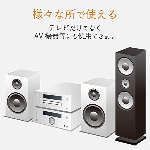 エレコム 耐震ベルト テレビ用 75インチまで対応 強力粘着シールタイプ 2本入 TS-002N2｜wisterialal｜03