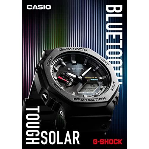 [カシオ] 腕時計 ジーショック 【国内正規品】 Bluetooth 搭載 ソーラー GA-B2100-1AJF メンズ ブラック｜wisterialal｜05