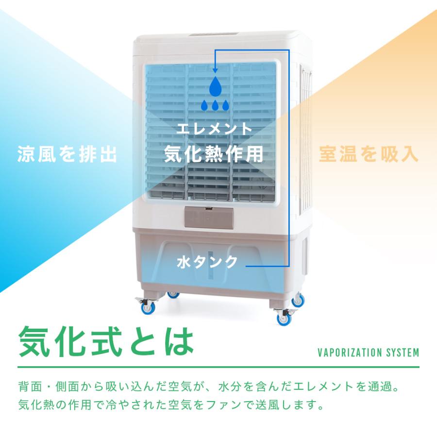 冷風機 ホワイト キャスター付き Amazon | 【アスカストア 】冷風機 ホワイト 冷風扇 冷風扇風機