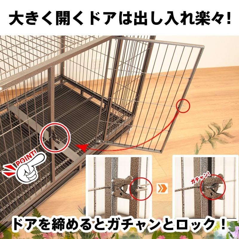 ケージ 超大型犬 125×81×96cm 3L キャスター付き 大型犬 屋根 ケージ 超大型犬 125×81×96cm 3L キャスター付き 大型犬 屋根
