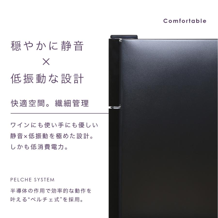 24本収納 2ドアワインクーラー BCW-69DD 約68L 上下別温度設定 24本収納 2ドア ワインクーラー 家庭用 約68L 上下別温度設定