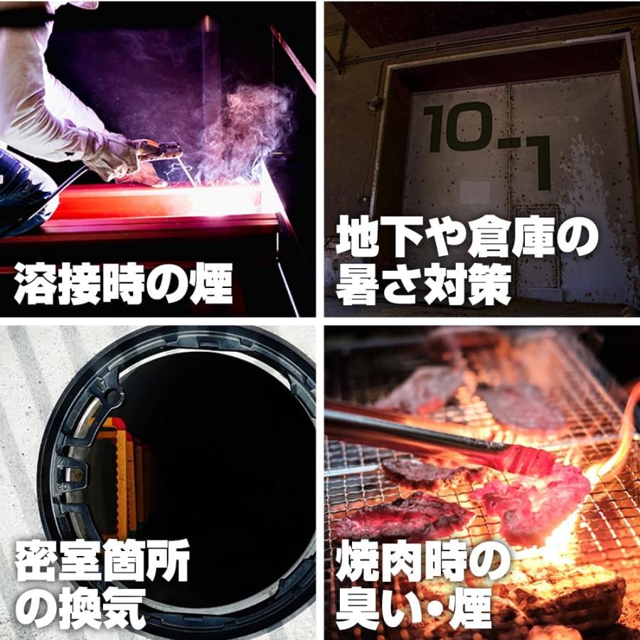 小型送風機 250mm SHT-250 SIS Φ250mm ファン送風機 ポータブルファン電動送風機 送風機