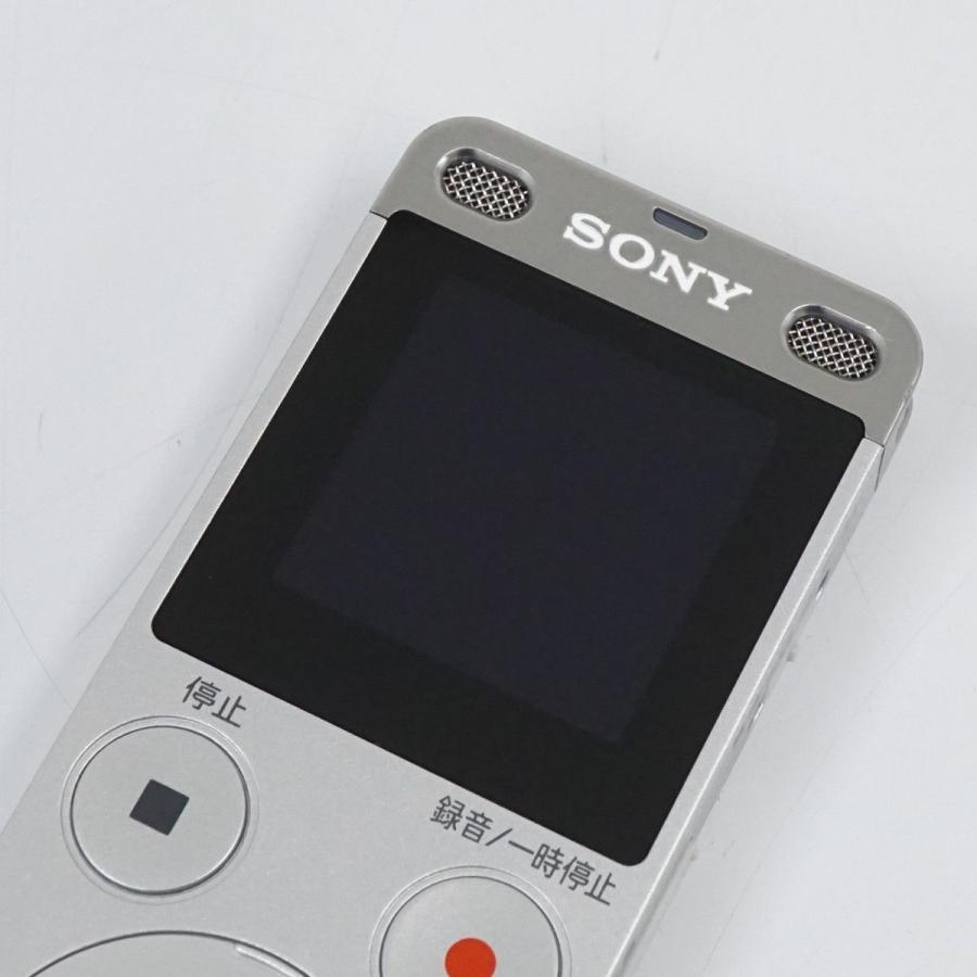 SONY ソニー ICD-UX560F ICレコーダー USED超美品 FMラジオチューナー内蔵 4GB シルバー 完動品 V4224 SK｜wit-yshop｜02
