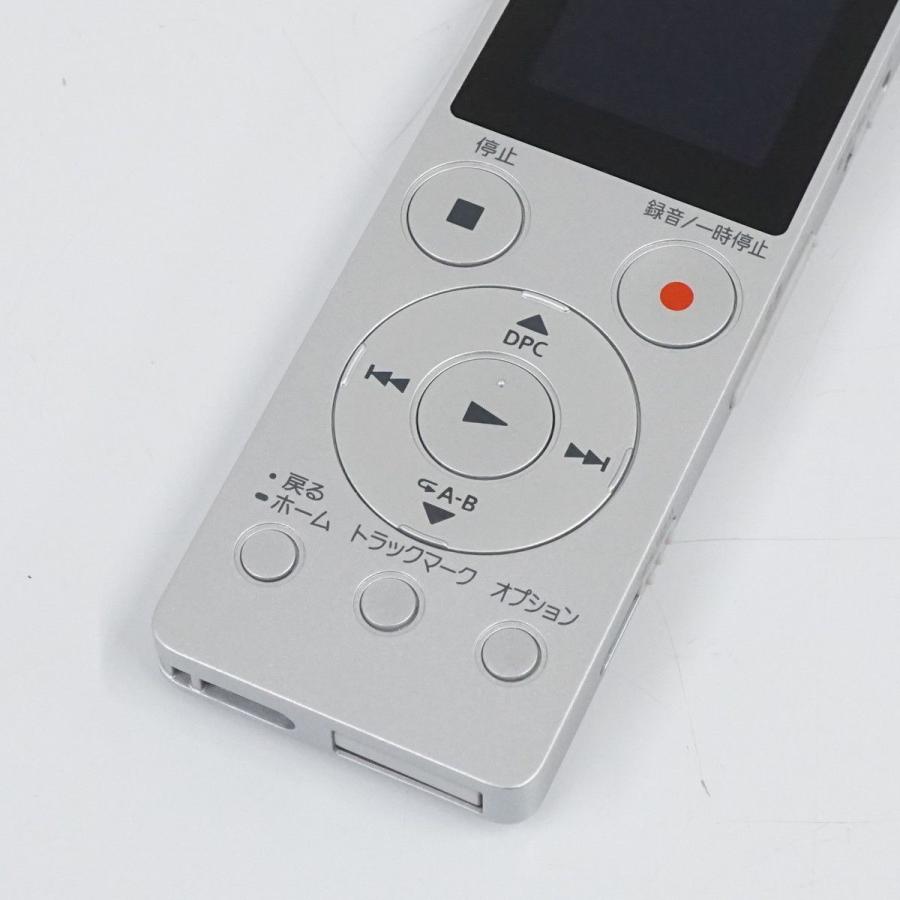 SONY ソニー ICD-UX560F ICレコーダー USED超美品 FMラジオチューナー内蔵 4GB シルバー 完動品 V4224 SK｜wit-yshop｜03