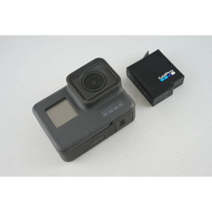 GoPro HERO6 Black ウェアラブルカメラ USED品 4K動画 本体+バッテリー