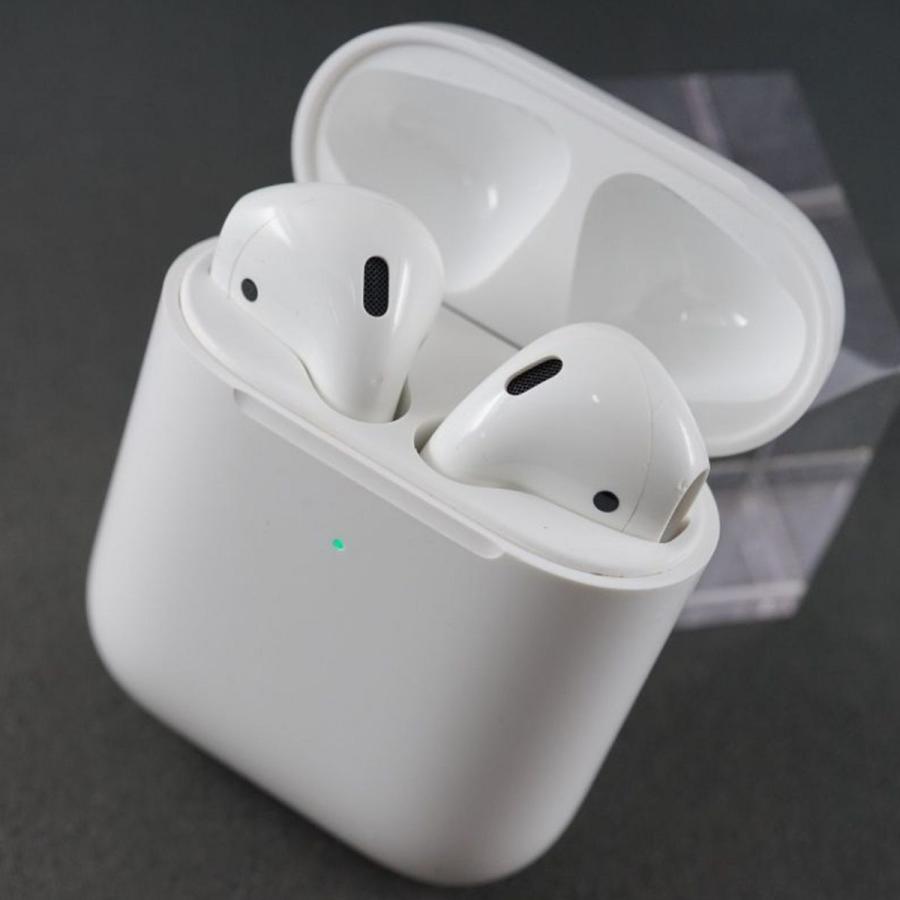 美品 国内正規品 AirPods 第 2世代 充電ケース付 MRXJ2J A - イヤホン