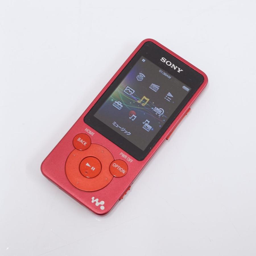 SONY（ソニー） ウォークマン NW-E083 4GB USED美品 本体のみ レッド