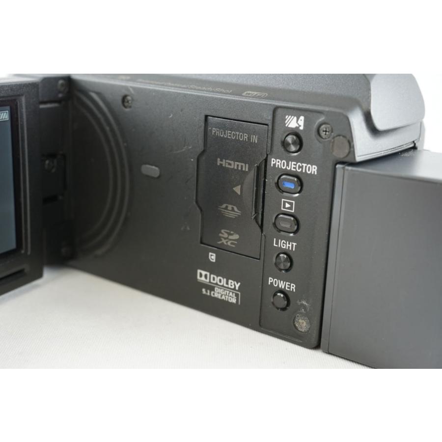 SONY HANDYCAM デジタルビデオカメラ HDR-PJ800 USED美品 HD 光学ズーム13倍 Wi-Fi プロジェクター内蔵 完動品 中古 V3314｜wit-yshop｜10