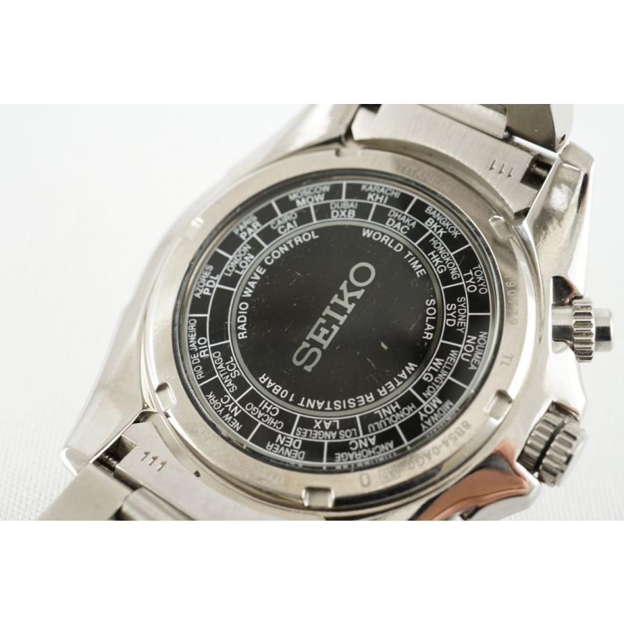 BRIGHTZ SEIKO SAGA099 メンズ 腕時計 USED品 8B54-0AG0 ソーラー 電波 