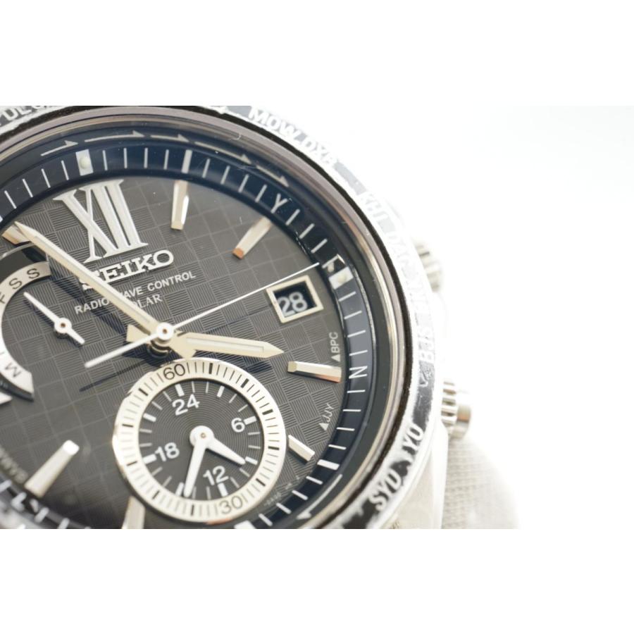 BRIGHTZ SEIKO SAGA099 メンズ 腕時計 USED品 8B54-0AG0 ソーラー 電波 