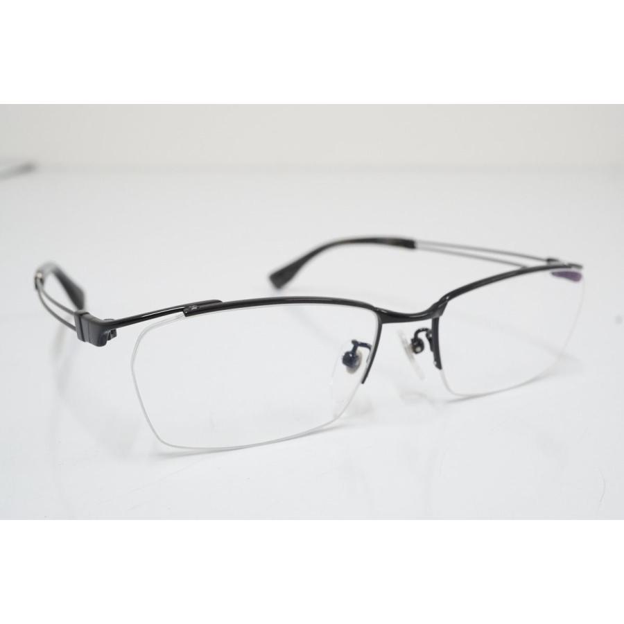眼鏡市場 眼鏡フレーム Used美品 Sabatora サバトラ Sbt 013 Bk ブラック メンズ スクエア ハーフリム ナイロール チタン Kr X1715 R ウィット 通販 Yahoo ショッピング