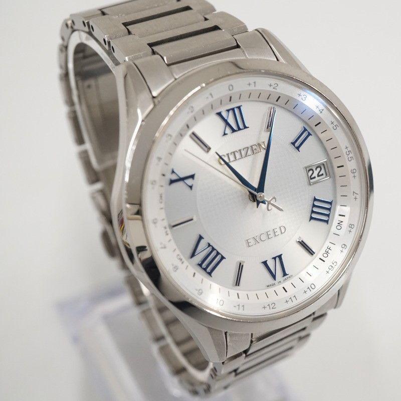 CITIZEN EXCEED 腕時計 USED美品 シチズン エクシード エコドライブ 
