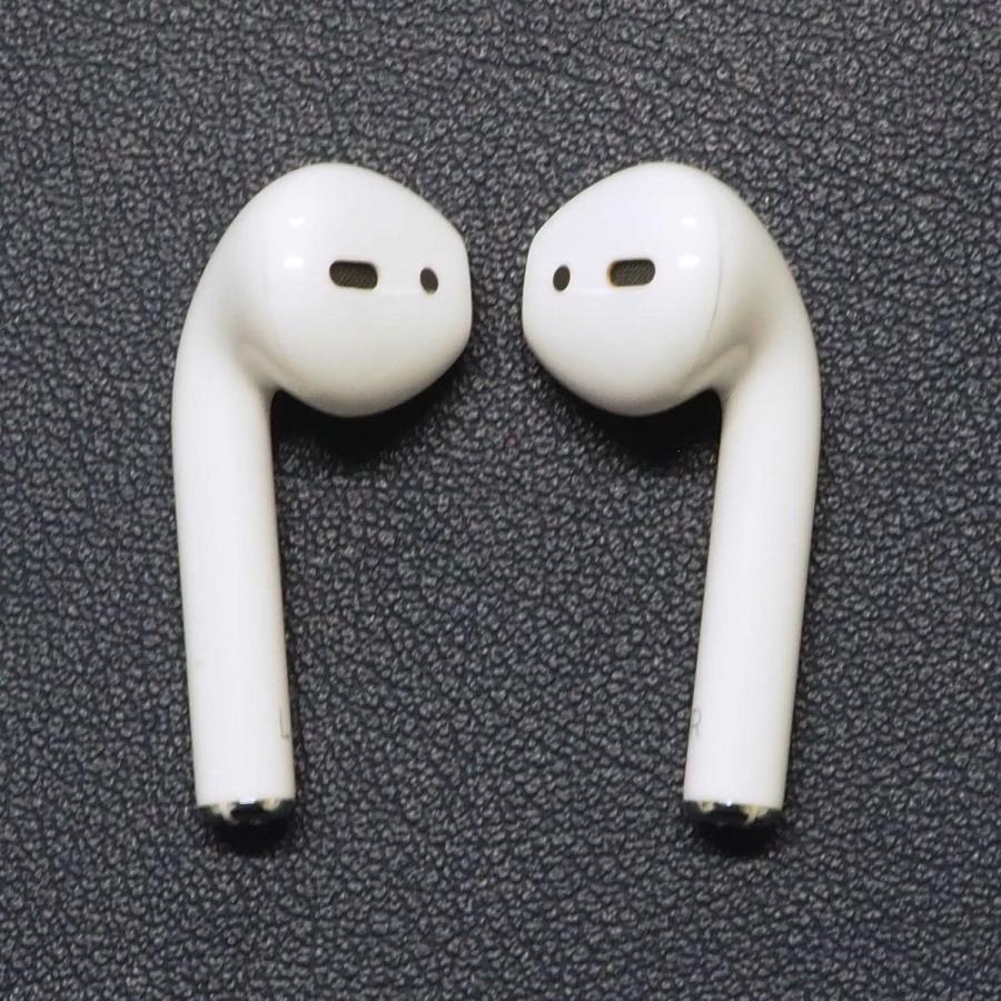 Apple AirPods エアーポッズ イヤホンのみ USED美品 LR 両耳 第二世代 A2031 A2032 Bluetooth MV7N2J/A 完動品 安心保証 即日発送 T V9174｜wit-yshop｜02