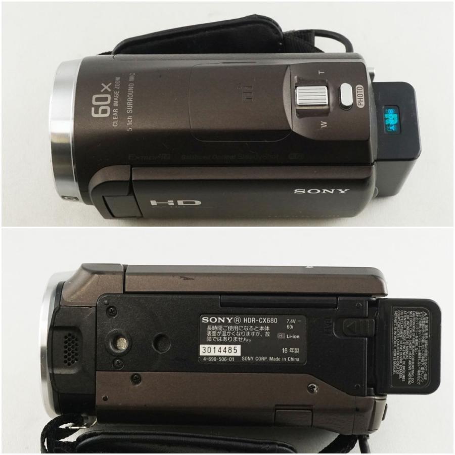 SONY ハンディカム デジタルビデオカメラ HDR-CX680 USED美品 本体+ 